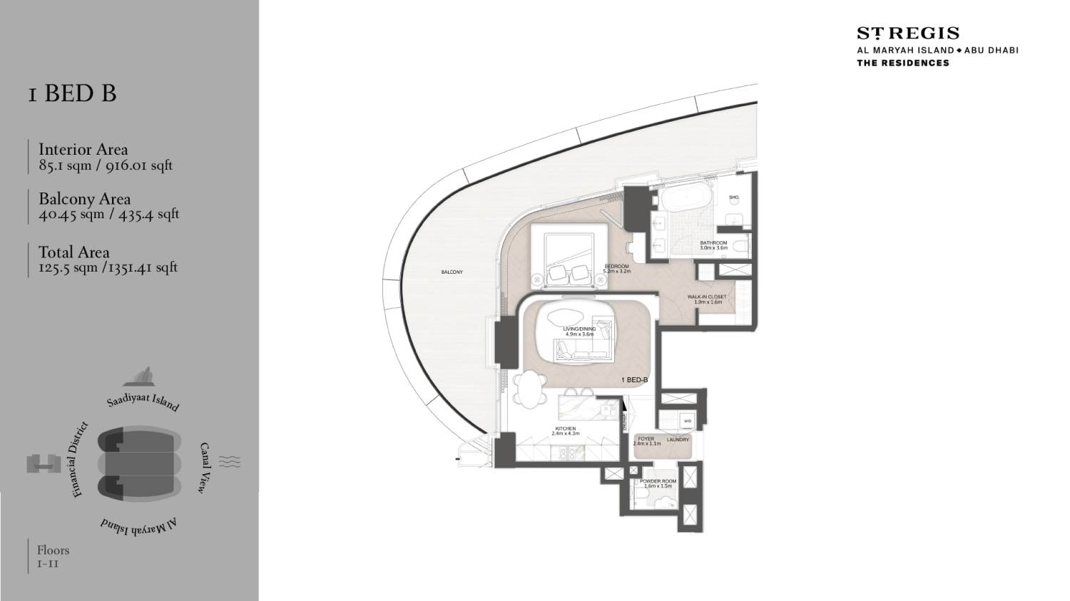1 BR - Type A